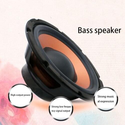 Car subwoofer speaker 4 ohm 50W 6.5 inch speaker car speaker high fidelity subwoofer car audio modified bass