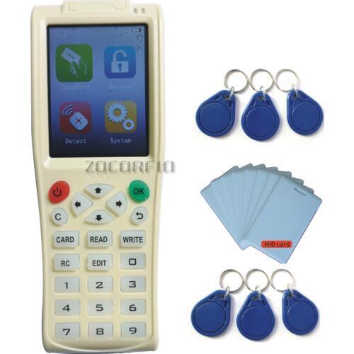 New iCopy 8 RFID Copier Duplicator iCopy8 with Full Decode Function Smart Card Key Machine RFID NFC Copier IC ID Reader Writer