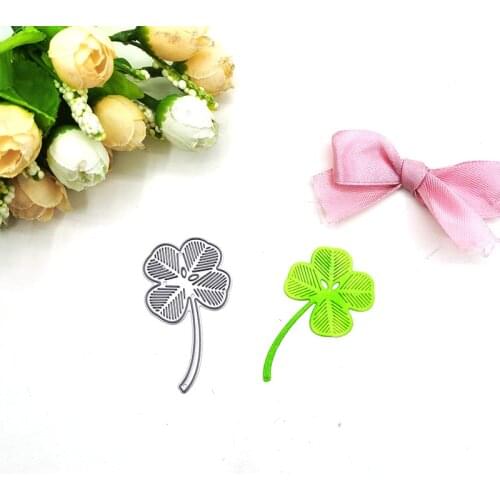 Julyarts Clover Metal Dies Die Cuts Stencil Scrapbooking For DIY Scrapbooking Photo Album Decorative Embossing Stencil
