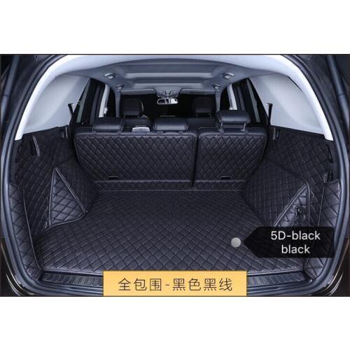Leather Car trunk mat cargo carpet for Maserati Quattroporte Ghibli custom fit