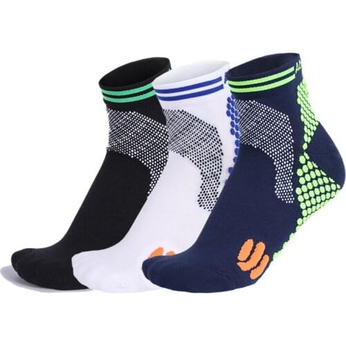 3 Pairs Mens Basketball Socks Thick Wear-resisting Sports Socks Fitness Running Walking Athletic Sock Wholesale