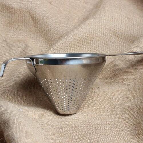 Authentic stainless steel leak detector filter colanders oil filter juice dregs colanders