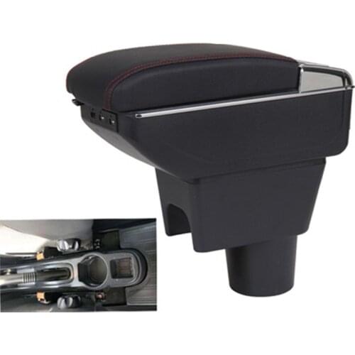 For Nissan Terrano 3 armrest box universal car BRV center console modification accessories with USB
