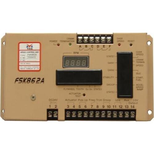 FSK862A generator speed governor