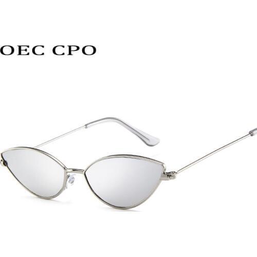 Cute Sexy Cat Eye Sunglasses Women Retro Small Black Red Pink Cateye Sun Glasses Female Vintage Shades For Women Party Glasses