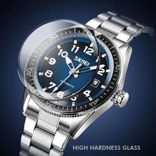 Top Brand Luxury Watches Automatic Mechanical Watch For Men Mens Mechanical Wristwatches Stainless Steel New SKMEI Montre Homme