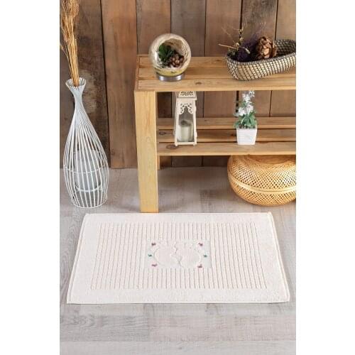 Embroidered Foot Towel 3 grain Package