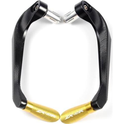 For Kawasaki ZX10R Ninja 2001-2021 Lever Guards CNC Aluminum Alloy Hand Guard Motorcycle Brake Clutch Protector Rope Handlebars