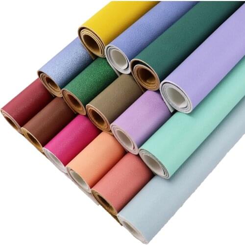 30x136cm Roll Smooth Faux Syntetic PU Leather Fabric Material For DIY Hair Bows Handbags Shoes Earring Decoration BH080