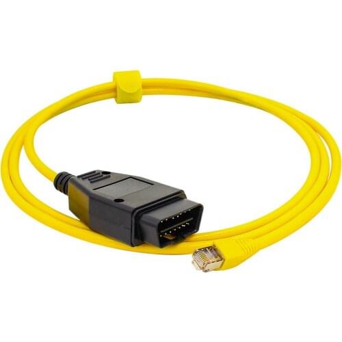 E-SYS ICOM Ethernet To OBD2 Diagnostic Data Cable ENET Coding Tools OBD Connectors For F10 F11 F20 F21 F30 F34 F80