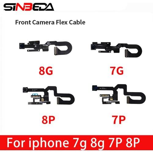 Original Front Camera Flex Cable for iPhone 8G 8Plus Facing Small Light Promixity Sensor Replacement Parts for iPhone 7G 7Plus
