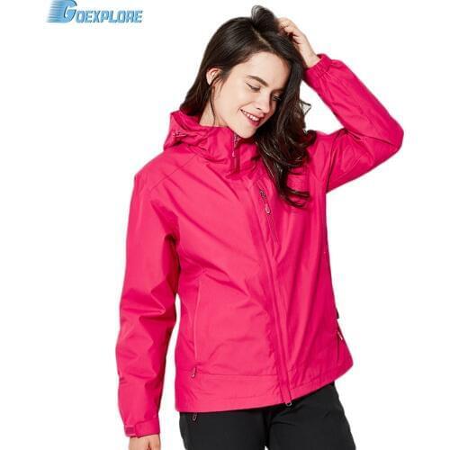 Goexplore Duck Down Jacket Women Winter thicken Warm Double layer Ultra light Waterproof Camping Climbing Hiking Snow jacket