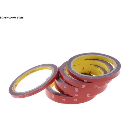 JETTING 6/8/10/15/20mm 3M Double Side Tape Sticky Office Decoration Supplies Adhesive Car Screen Repair