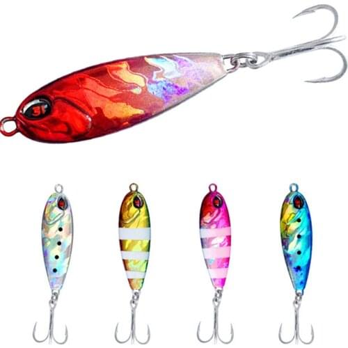 Metal jig lure 7 10 14 21g freshwater lure sea fishing long shot spaniel lure sea bass lure LE-barbeaux /ASPE lure