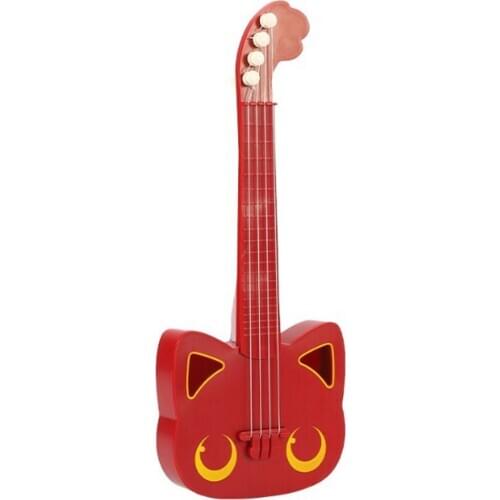 Cute Cat Shape Guitar Beginner Concert Children Musical Instrument Ukulele Children Gift