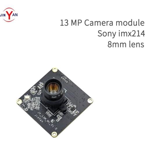 JinYan 13 megapixel 4192x3104 yuv/mjpeg 8mm SONY IMX214 CMOS UVC USB2.0 camera module