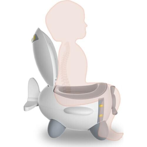 New child plastic auxiliary toilet small aircraft urine bowl toilet bowl for children