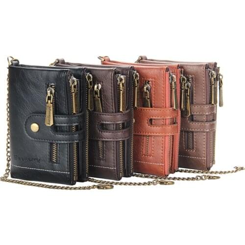 New Wallet Mens Short Wallet Hot Sale Retro Multi-card Short Wallet Multifunctional PU Waterproof Wallet Coin Clip Wallet