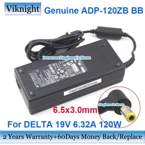 Genuine ADP-120ZB BB 19V 6.32A 120W Adapter Charger For Delta 54Y8865 36001857 0B56090 For MSI GE620 C320 C305 For Lenovo C440