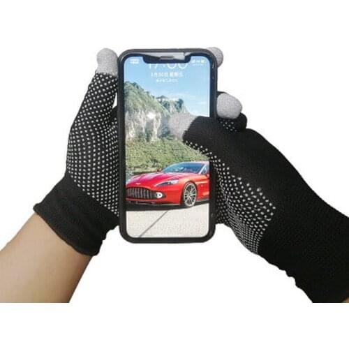 1Pair Touch Screen Gloves Non Slip Cotton Mitten Summer Breathable Thin Riding Driving Sport Running Cycling Gloves Men Women