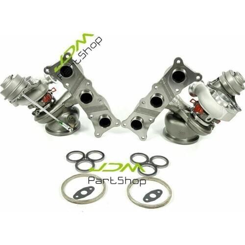 Billet 6+6 17T Front Rear Turbochargers TD04L 07031&07041 LHD For BMW E90 E92 E93 135i 335i 535i N54B30 700HP Turbo