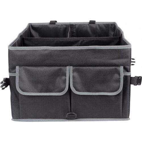 Thick Sturdy Foldable Large Capacity Moistureproof Non-slip Multifunction Storage Box Trunk Organizer For Car Truck Van