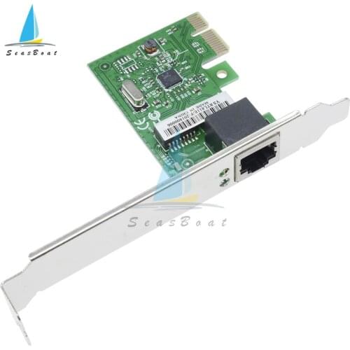 1000Mbps Gigabit Ethernet PCI Express PCI-E Network Card 10/100/1000M RJ45 LAN Adapter Converter Network Controller for PC