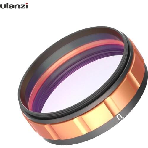 Ulanzi 77mm Camera Additional Macro Lens 1.4X Magnification 30-layer Coating Ultra-low Dispersion Glass Aviation Aluminum Frame