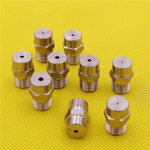 1/4 inch Industrial cone spray nozzle stainless steel water atomization full cone spray nozzle Dust removal solid cone