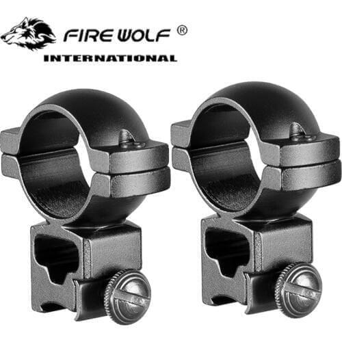 25.4 High Tactical Flashlight Scope Mount Outdoor Hunting 11mm Ris Ring Airsoftsports Quick Release Picatinny