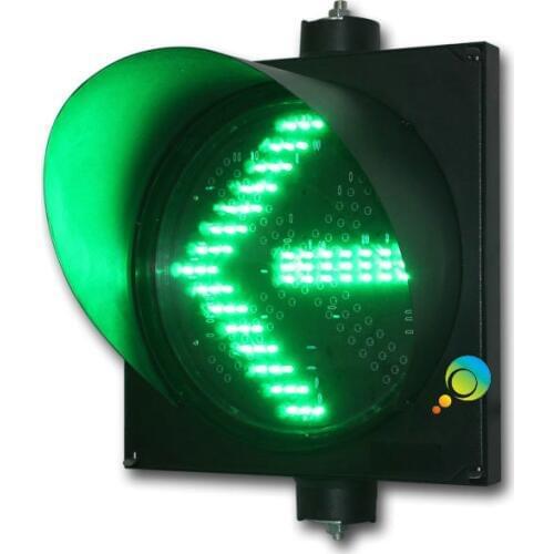 300mm High quality waterproof PC housing green arrow light LED traffic signal light