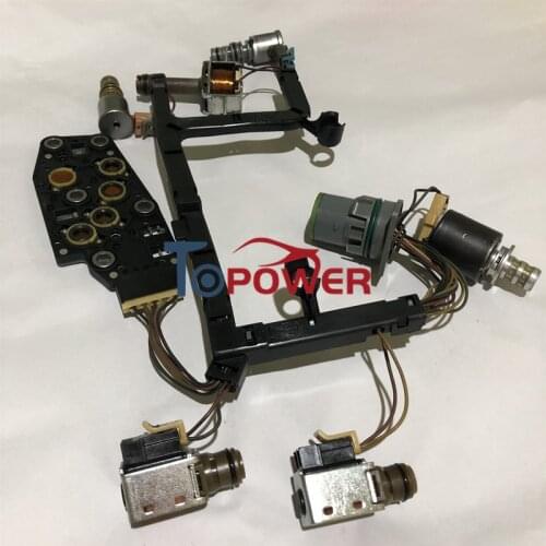 4L65E 4L60E Transmission Solenoid Kit Internal Wire Harness with TCC Solenoid for Buickk Rainer Chevrolett Avalanche 1500 GMCC