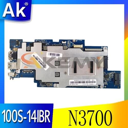 Akemy brand New 1501B_01_01 For Lenovo Ideapad 100S 100S-14IBR Laptop Motherboard CPU N3700 RAM 4G 100% Test Work