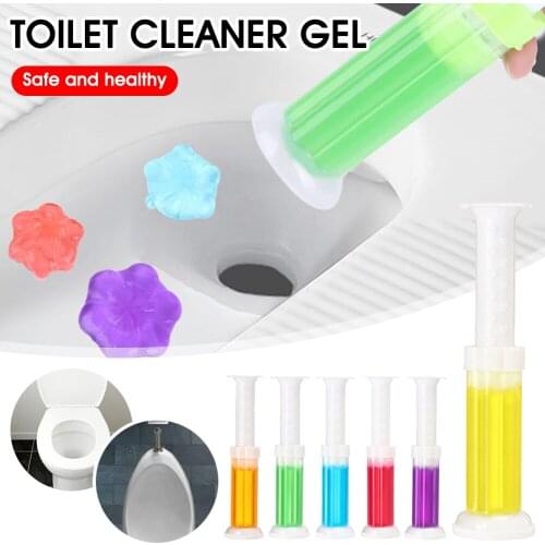 Toilet Cleaner Gel Plastic Flower Gel Needle Cleaner Fragrance Toilet Deodorant Bathroom Toilet Cleaning Tool Dropshipping