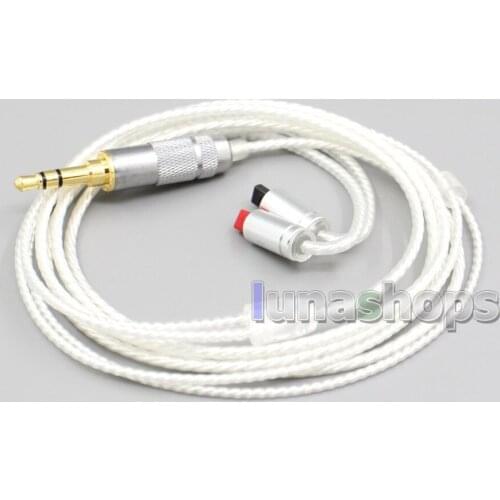 LN006637 Hi-Res Silver Plated 7N OCC Earphone Cable For Audio-Technica ATH-IM50 IM70 ath-IM01 ath-IM02 ath-IM03 ath-IM04