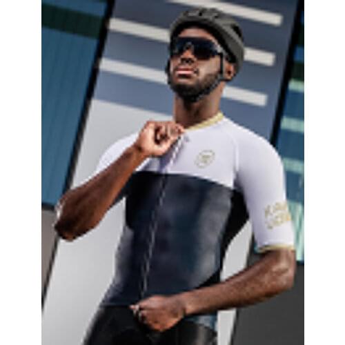 Kapvoe New Full Set Bicycle Clothes Mens Summer Team Quick Dry Mountain Bike Cycling Jerseys Bike Shorts Set Sun Protection