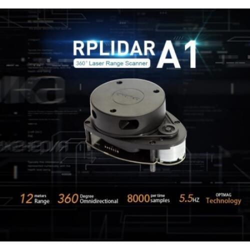 12meters radius lidar sensor scanner Slamtec RPLIDAR A1M8 360 degree 2D laser scanner for robot navigation and Localization