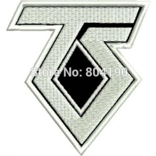 4.7" HEAVY RATT Metal IRON On Patch TRANSFER MOTIF APPLIQUE Rock Punk Badge