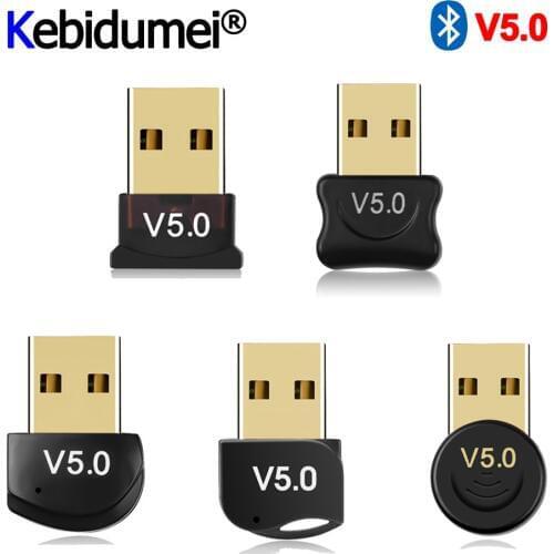 Mini Bluetooth 5.0 Adapter Wireless Receiver Various USB Bluetooth Dongle Receiver For Laptop Mouse Keyboard Accessories