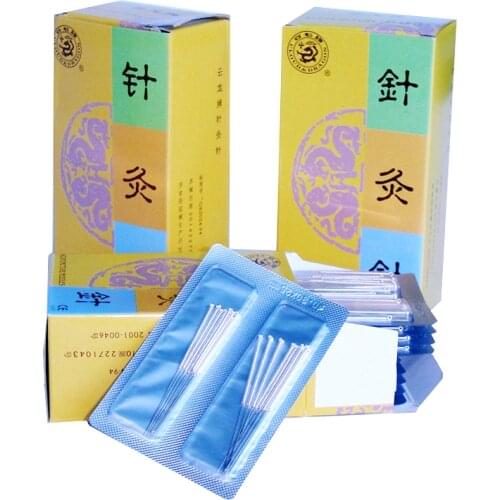 200pcs /Box Sterile Disposable Acupuncture Needles Acupoint stimulation Cloud Dragon without acupuncture tubes