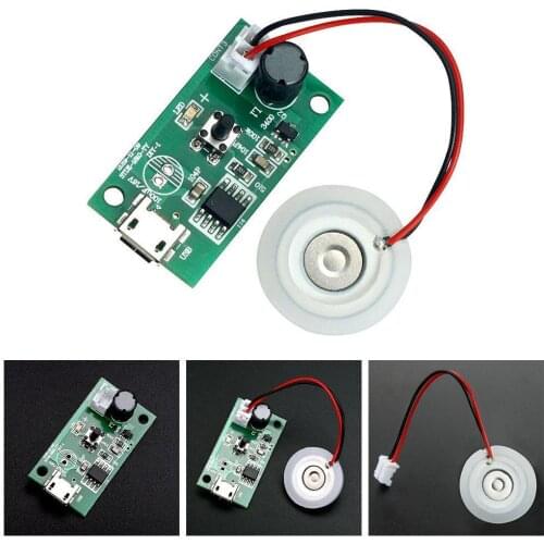 1Pc Atomization film Air Humidifier Driver Board Mist S5A4 Ultrasonic Large Circuit Power Discs Acc Fogger Low Fine Ultra S F7O5