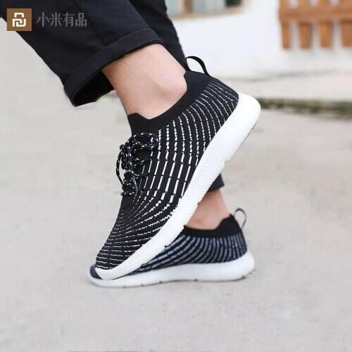 Youpin Casual Sports Shoes Efficient Rebound Lightweight Breathable Comfortable Foot Feel Air Popcorn Design 3D Flying Weaving