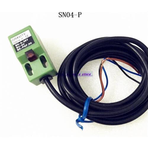 SN04-P 4mm Approach Sensor 5-36VDC PNP NO 3 Wires Inductive Proximity Switch Brand New