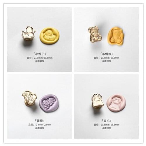 Special Wax Seal Handbook Lacquer Seal Chapter Head Envelope Sealing Wax Stamp Greeting Card Invitation Gift Handbook Seal