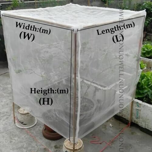 Height:6m Organic Farm Fruit Trees Net Covers Anti Bird Net Cage Greenhouse Vegetable Plant Protection Mesh Netting Customize