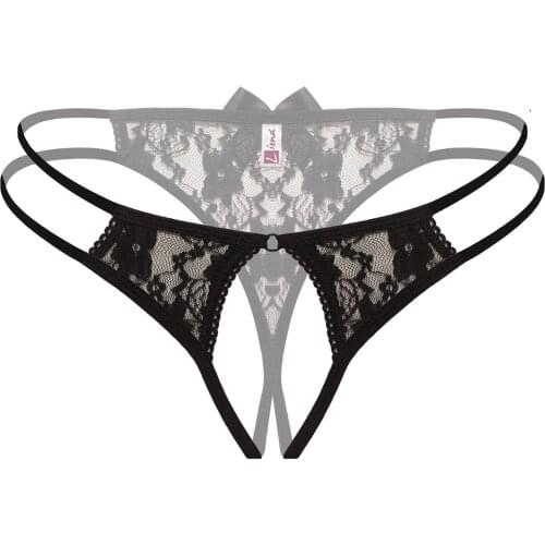 XS S M L XL 2XL 3XL Women Plus Size Red Black Colors Sexy Lingerie Lace Crotchless G String Thongs underwear For Ladies