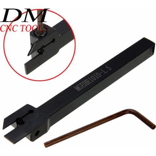 1PCS MGEHR1010-1.5/MGEHR1010-2/MGEHR1010-2.5/MGEHR1010-3 Turning Tool Holder Boring Bar with Wrench Cutter bar CNC Tool Holder