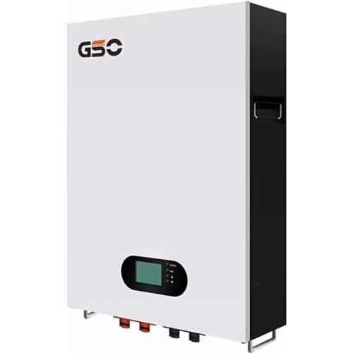 10Kwh Energy Storage System LiFePO4 battery pack 48v 200ah with 6KW inverter and AC charger 100A MPPT solar