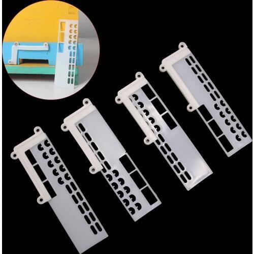 2PCS Beekeeper Separated Queen Bee Nest King Plastic Door Spacer Sheet Box Frame Hive Prevent Escape Run Bees Tools Supplies