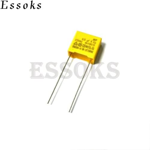 20PCS X2 Safety capacitor 275VAC 0.15UF 154K 275V Pitch 10mm 15mm Polypropylene film